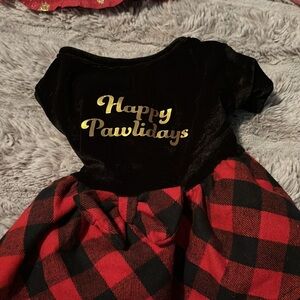 Variety of xsmall girl dog clothes